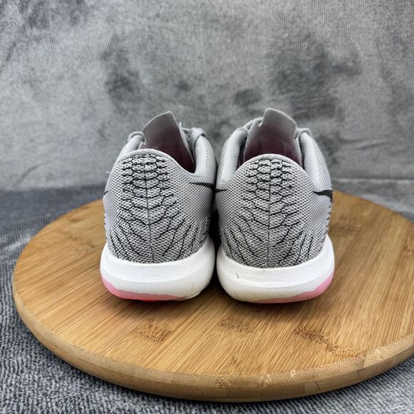 Nike Free 5.0 TR Fit 5 Shoes Womens Size 6.5 Gray Black Pink Running 705299-003 - Picture 4 of 9